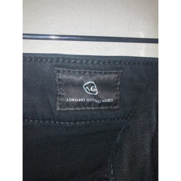 AG Black The Farrah Skinny Ankle Jean High Rise Denim Sz 27 - Picture 3 of 3